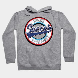 France Soccer Champions logo Hoodie